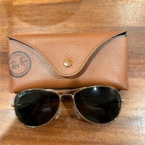 Ray-Ban Classic Gold Frame Sunglasses